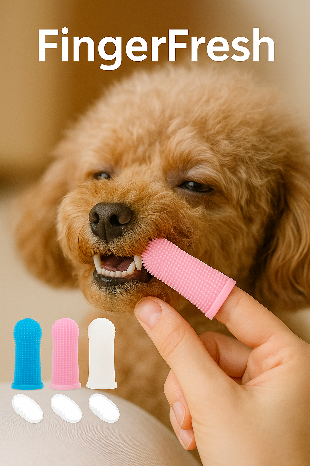 FingerFresh – Pet Finger Toothbrush Set