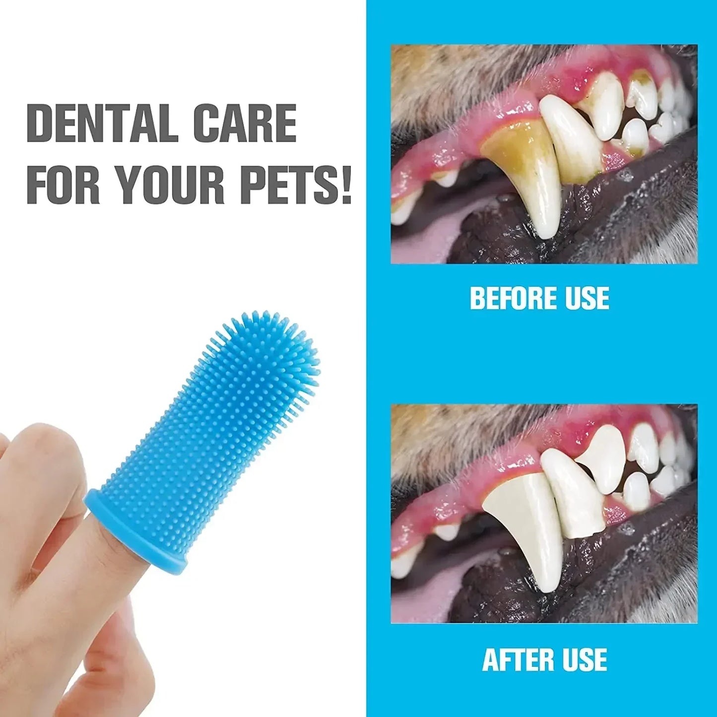 FingerFresh – Pet Finger Toothbrush Set