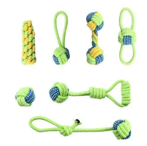 TugTails – Durable Rope Toy Set for Dogs