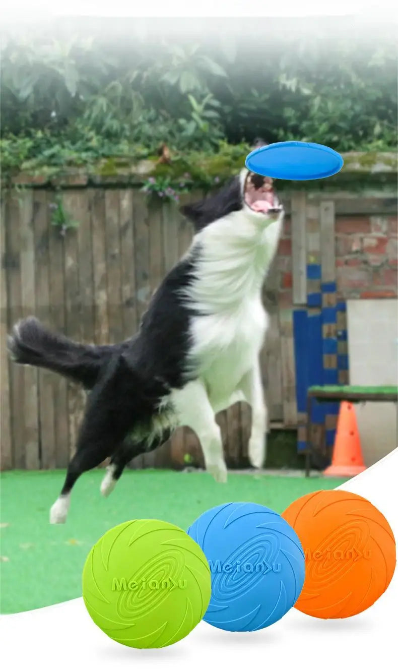 Fetch Flyer – Colorful Dog Frisbee Set