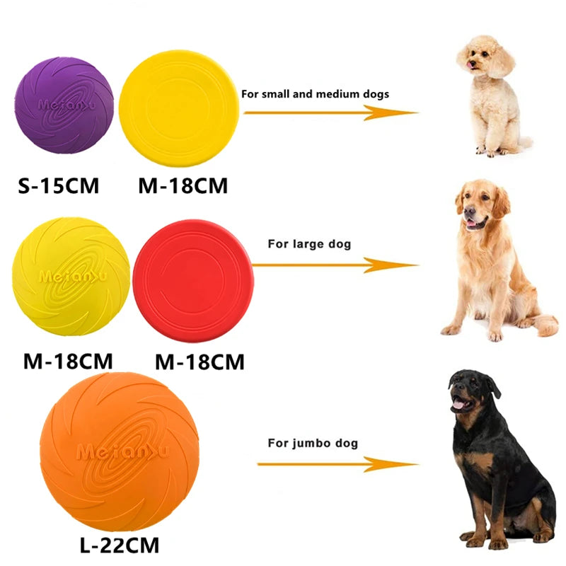 Fetch Flyer – Colorful Dog Frisbee Set