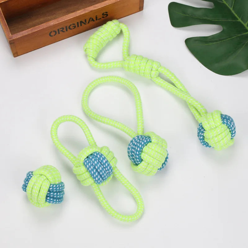 TugTails – Durable Rope Toy Set for Dogs