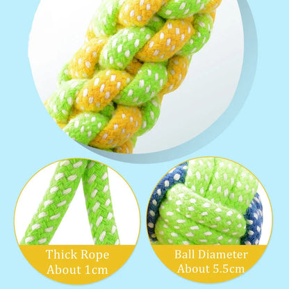 TugTails – Durable Rope Toy Set for Dogs