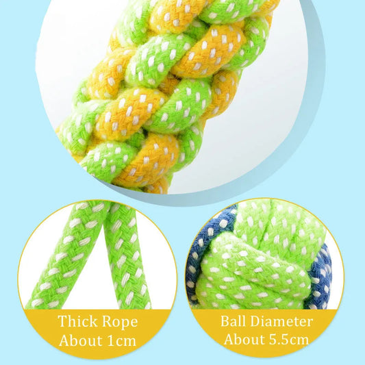 TugTails – Durable Rope Toy Set for Dogs
